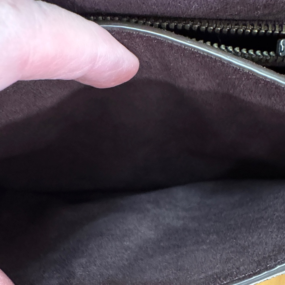 Coach Parker Exotic Top Handle Suede interior PRISTINE - Picture 9 of 16